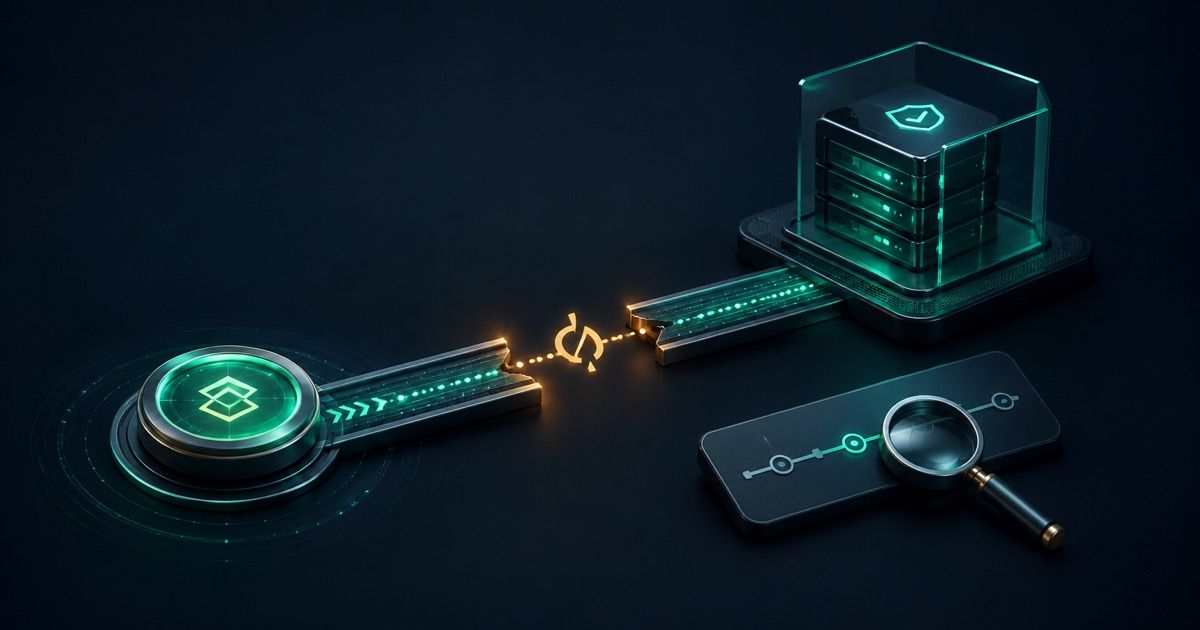 Interrupted casino game data path preserved by a secure server and reviewed with a magnifying glass